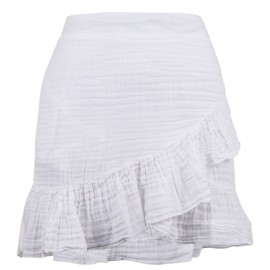 Bekka S Gauze Skirt White  
